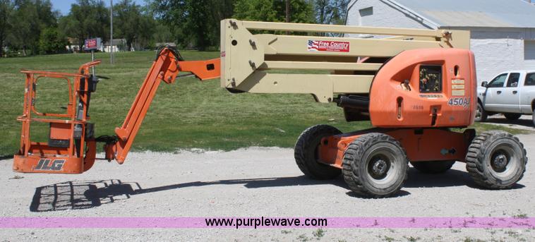 image for item B6555 2003 JLG 450AJ III boom lift
