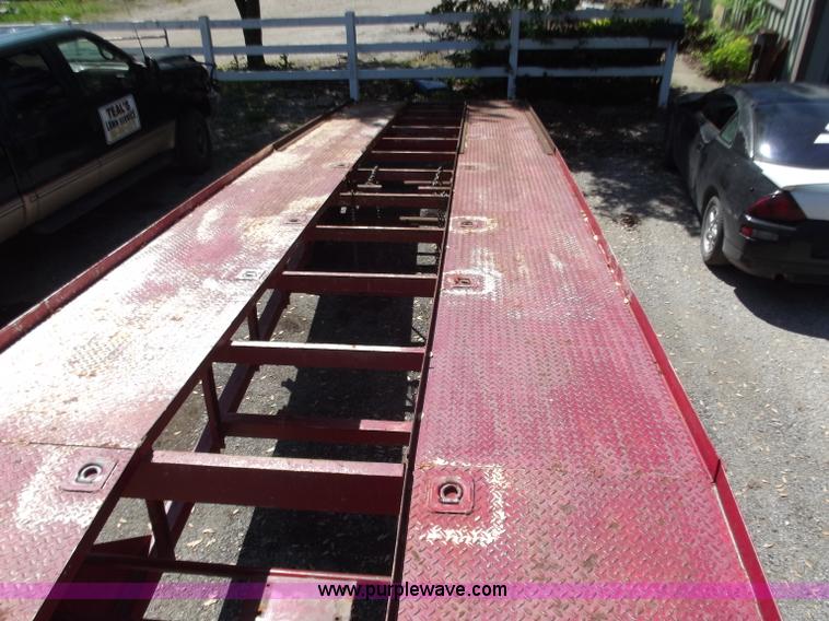 image for item C2005 1998 Kaufmann two car trailer