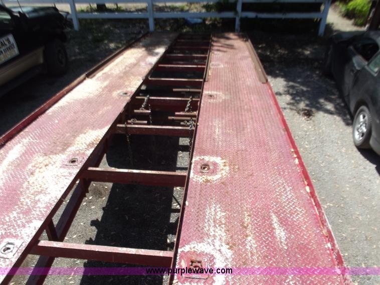 image for item C2005 1998 Kaufmann two car trailer