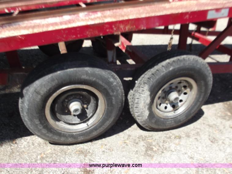 image for item C2005 1998 Kaufmann two car trailer