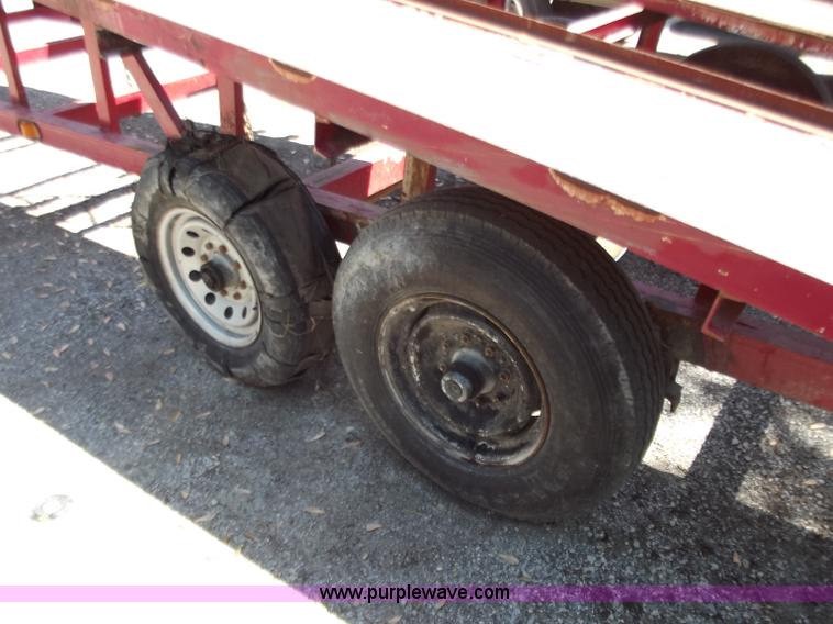 image for item C2005 1998 Kaufmann two car trailer