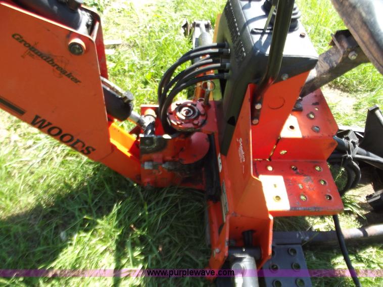 image for item C2007 1997 7500 Woods backhoe attachment