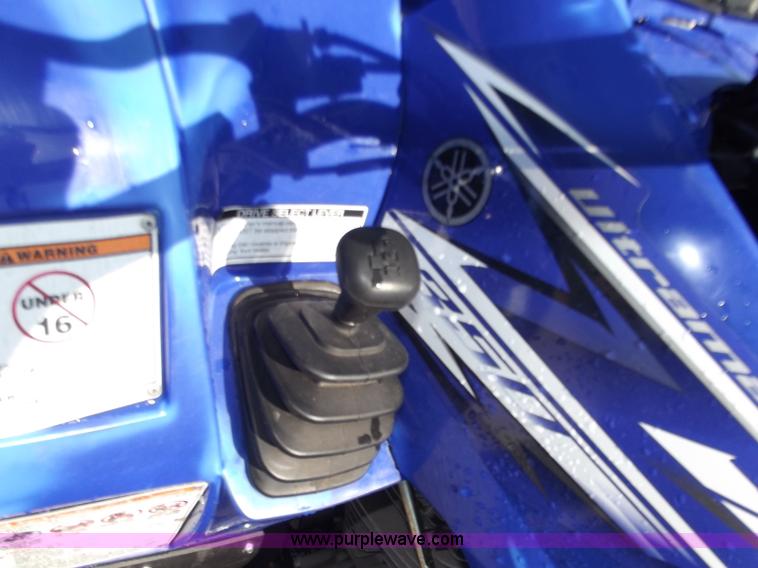 image for item C2011 2009 Yamaha Wolverine 350 ATV