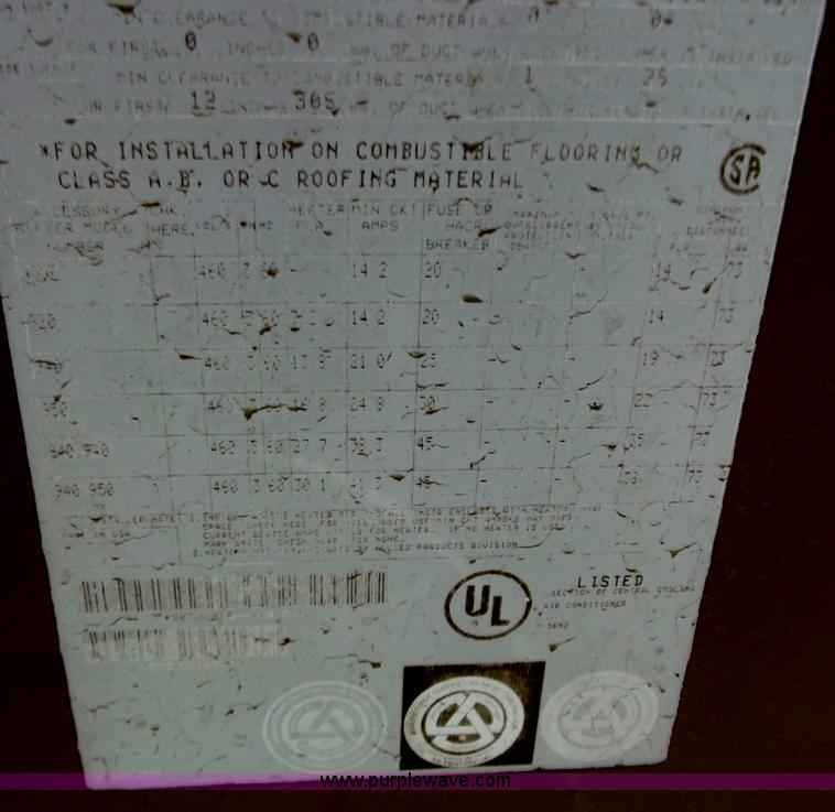 image for item C2038 Carrier five ton AC unit