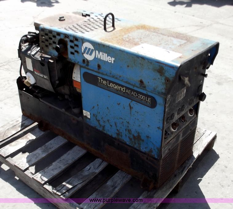 image for item C2040 Miller Lengen HEAD200LE generator/welder