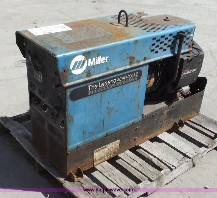 image for item C2040 Miller Lengen HEAD200LE generator/welder