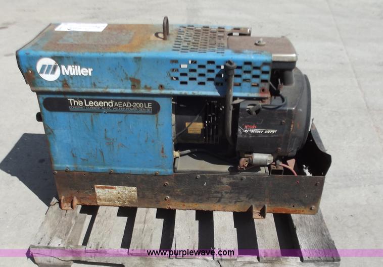 image for item C2040 Miller Lengen HEAD200LE generator/welder