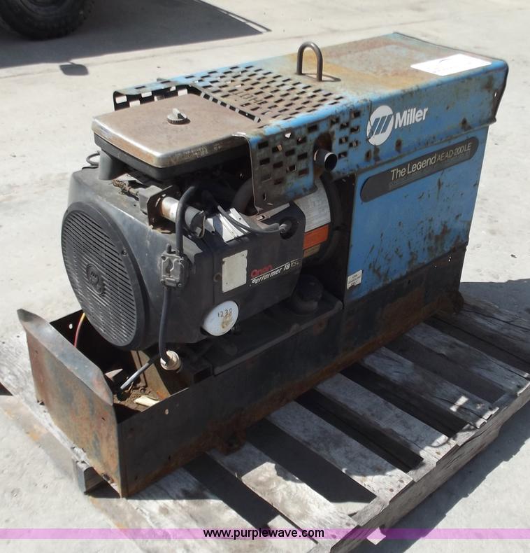 image for item C2040 Miller Lengen HEAD200LE generator/welder