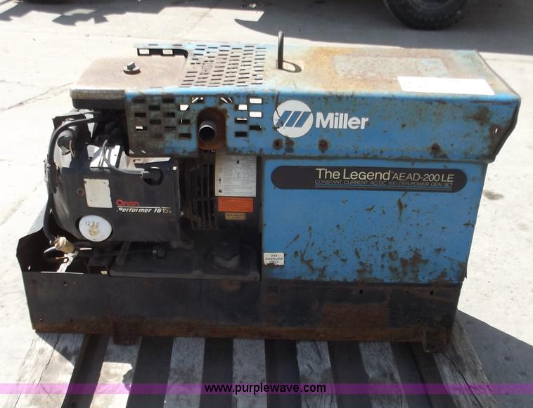 image for item C2040 Miller Lengen HEAD200LE generator/welder