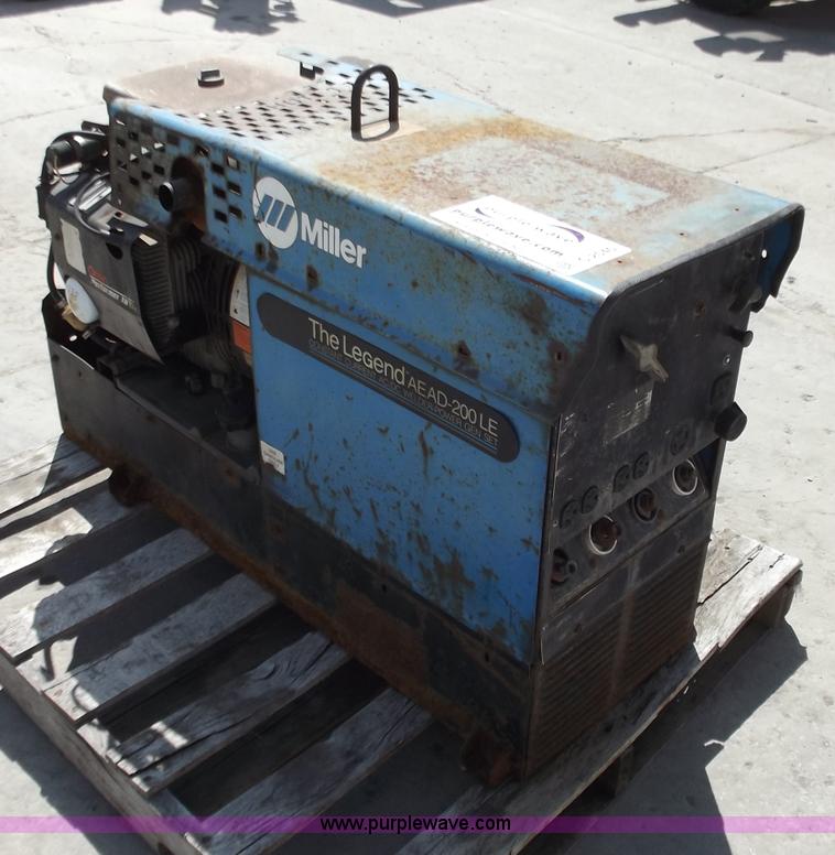 image for item C2040 Miller Lengen HEAD200LE generator/welder