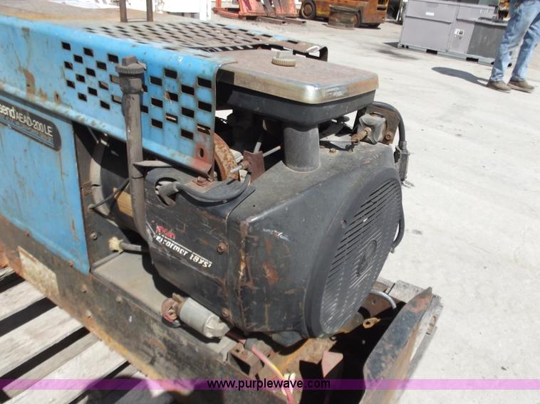 image for item C2040 Miller Lengen HEAD200LE generator/welder