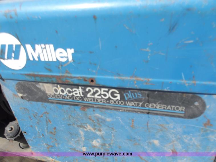 image for item C2041 Miller Bobcat 225G-Plus welder/generator