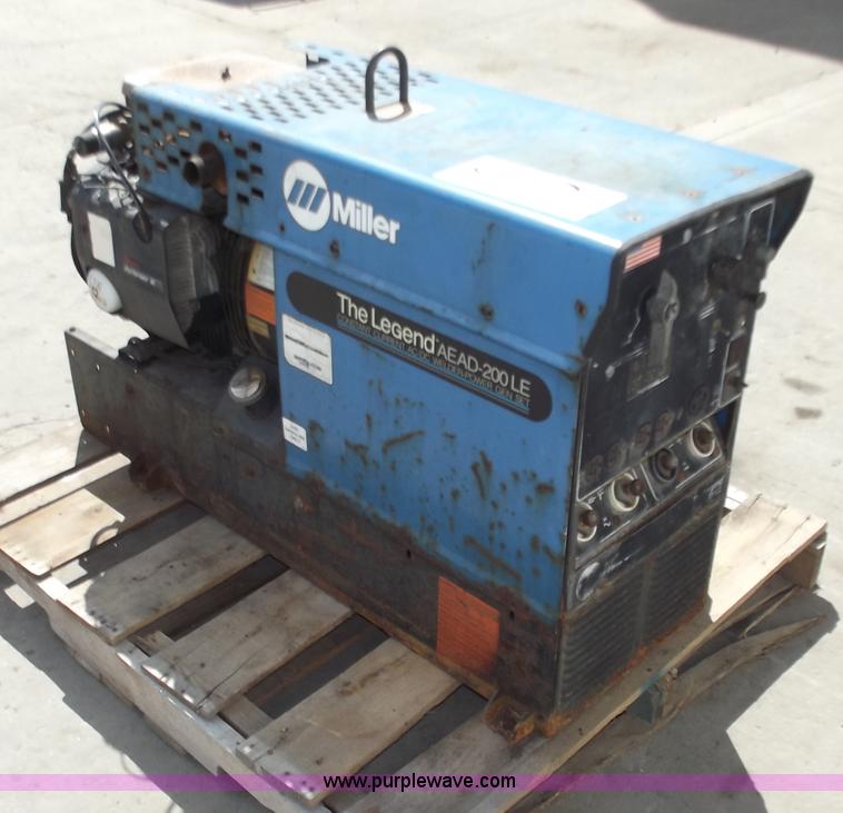 image for item C2042 Miller Legend AEHD200LE  welder/generator