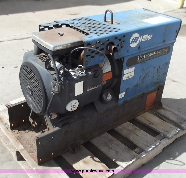 image for item C2042 Miller Legend AEHD200LE  welder/generator