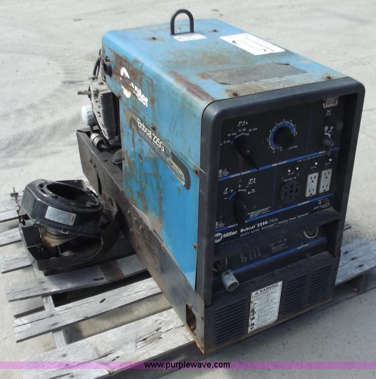image for item C2043 Miller Bobcat 225G-Pluc welder/generator