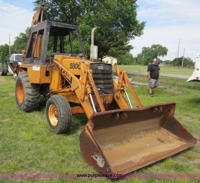 image for item C5476 1980 Case 580C backhoe