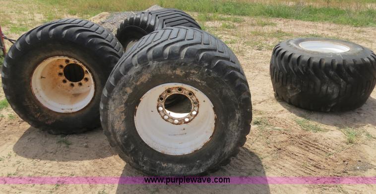 (4) Alliance 700/50-22.5 tires with ten bolt rims in Canadian, TX ...