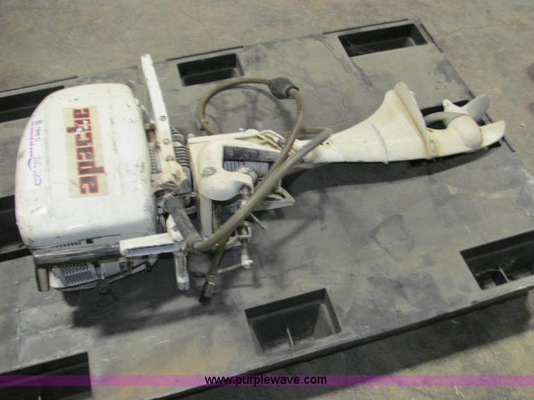 image for item G9483 1957 Apache Clinton 5HP outboard engine