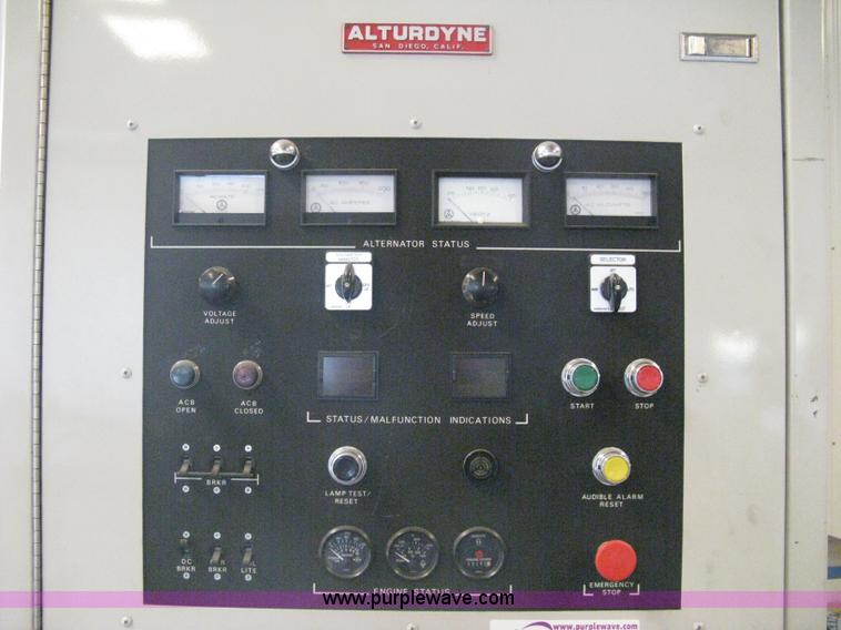 image for item G9883 Alturdyne back-up generator
