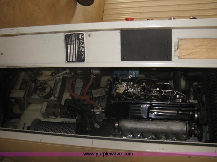 image for item G9883 Alturdyne back-up generator