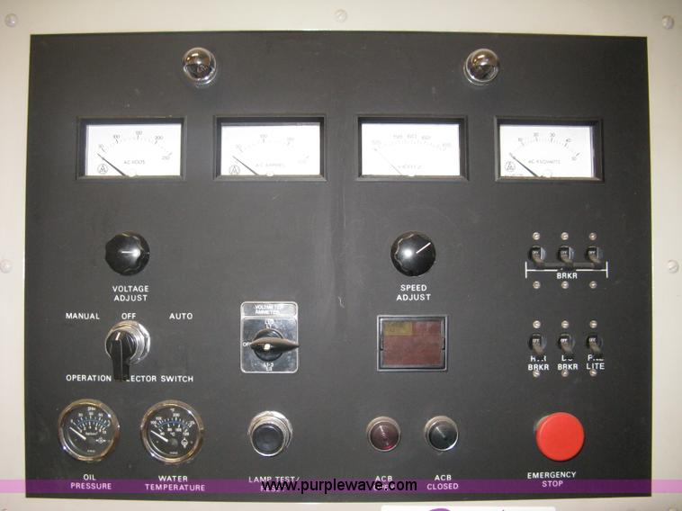 image for item G9884 Alturdyne back-up generator