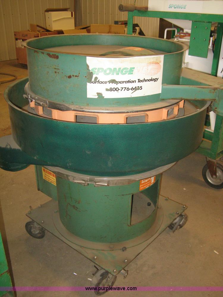 Sponge Jet sponge blasting system in Wichita, KS Item G9885 sold