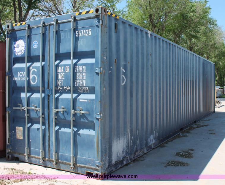 image for item L9684 2002 2690 Co-FT 40' storage container