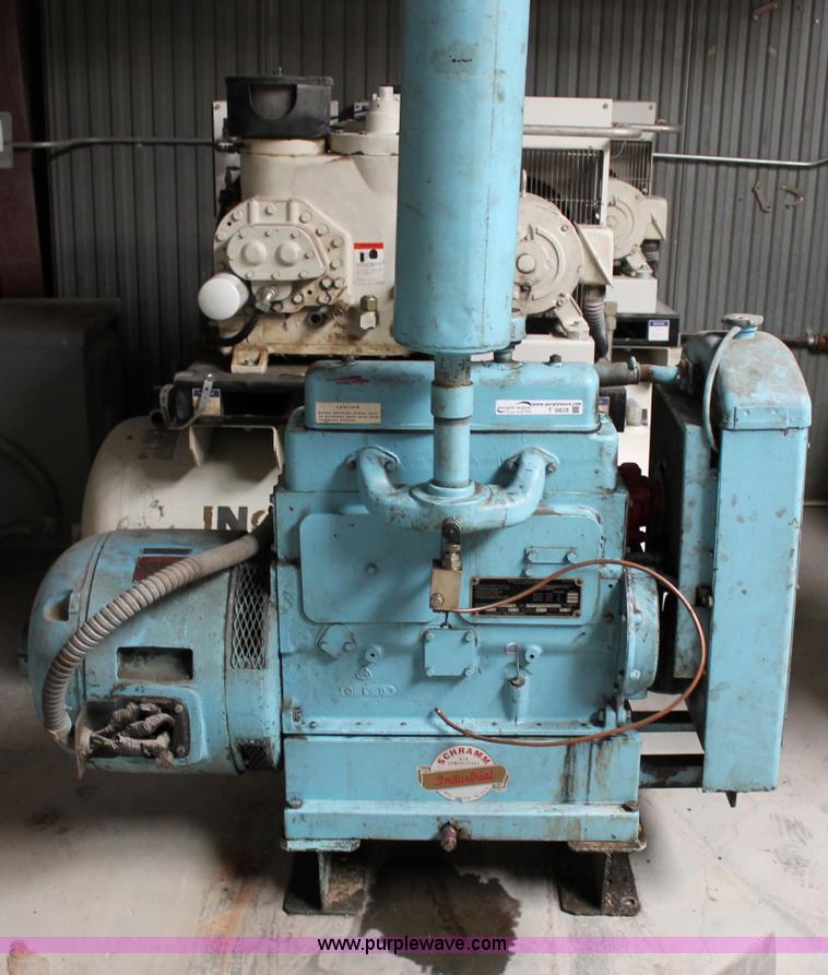 image for item T9828 Schramm industrial air compressor
