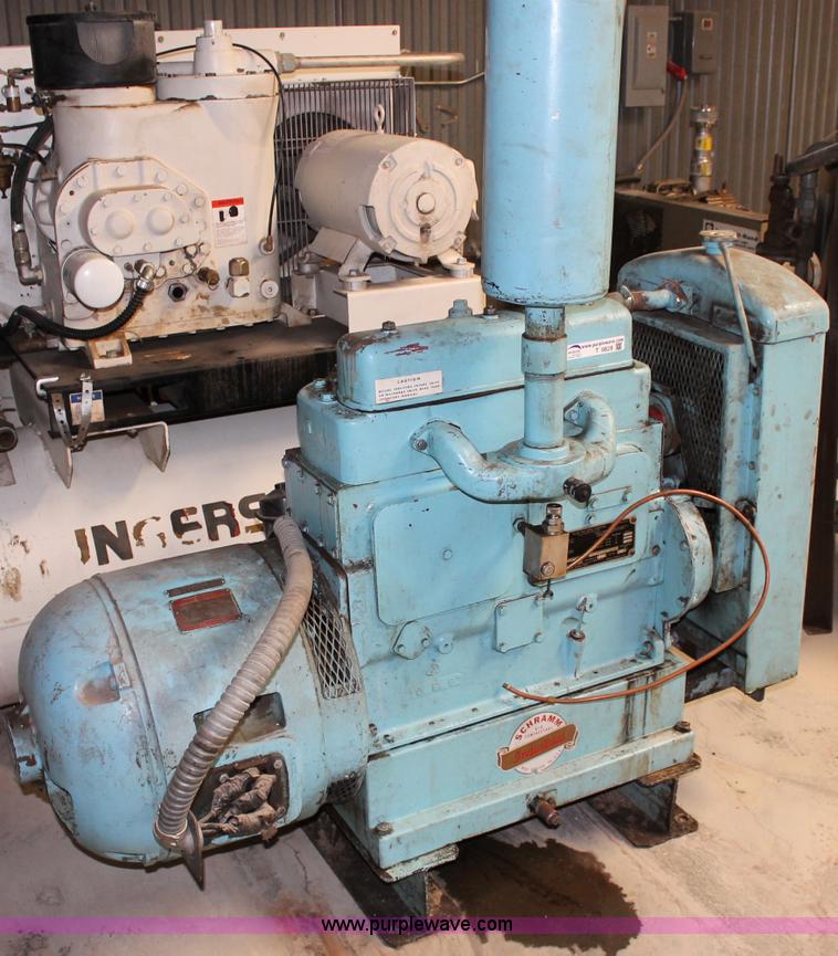 image for item T9828 Schramm industrial air compressor