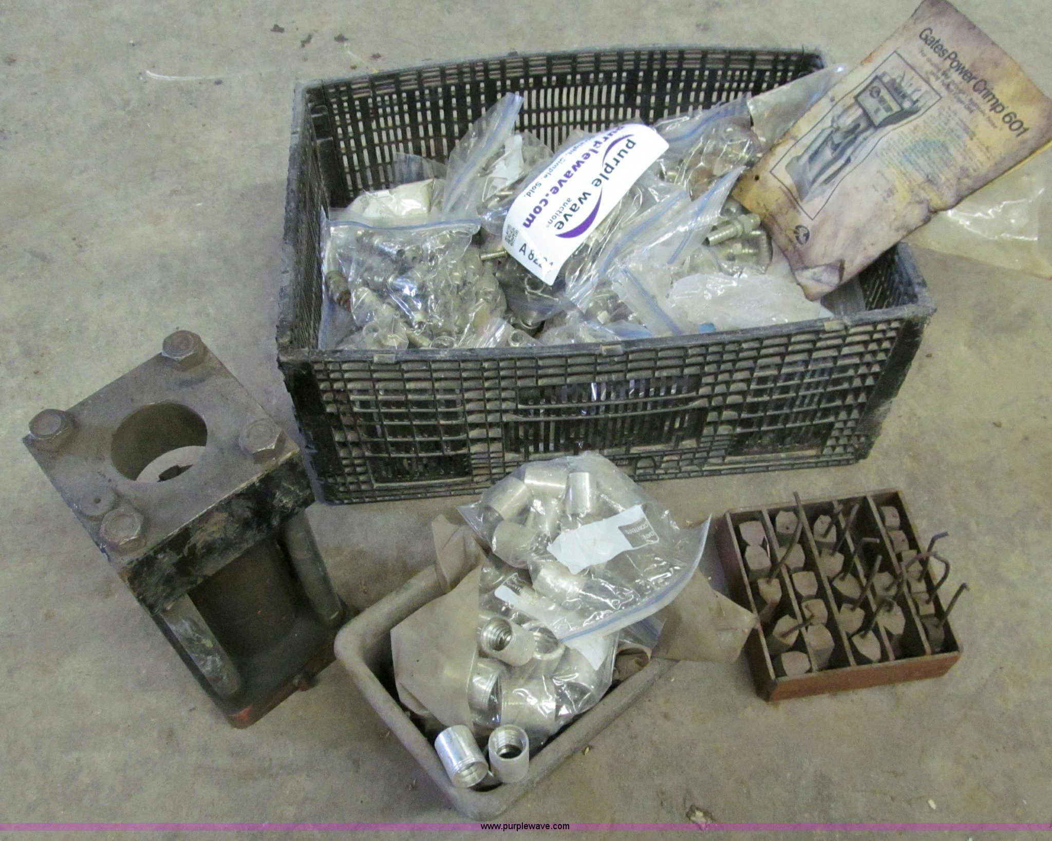 Gates Power Crimp 601 hydraulic hose machine in Bethany, MO Item