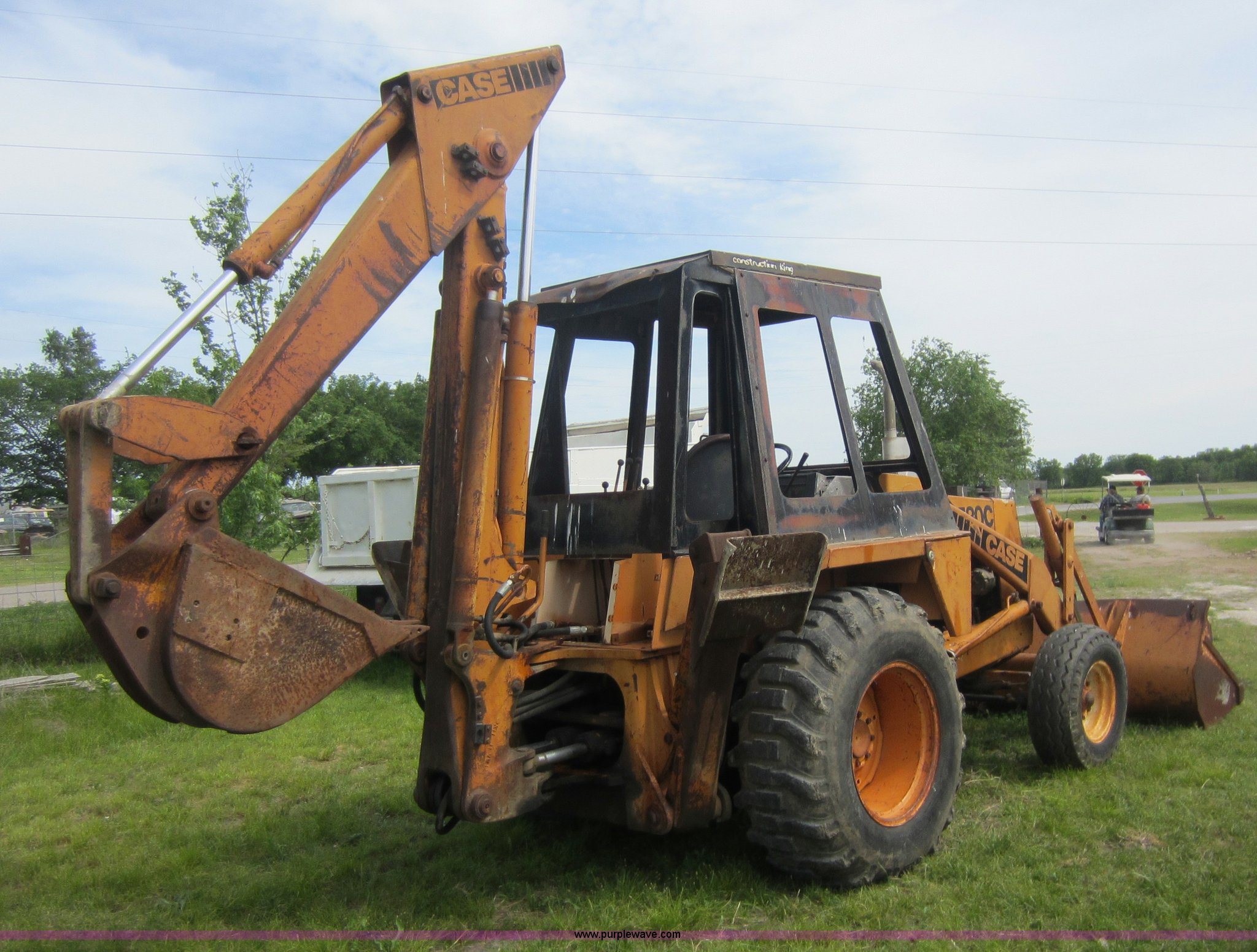 1980 Case 580C Backhoe In South Coffeyville OK Item C5476 Sold 