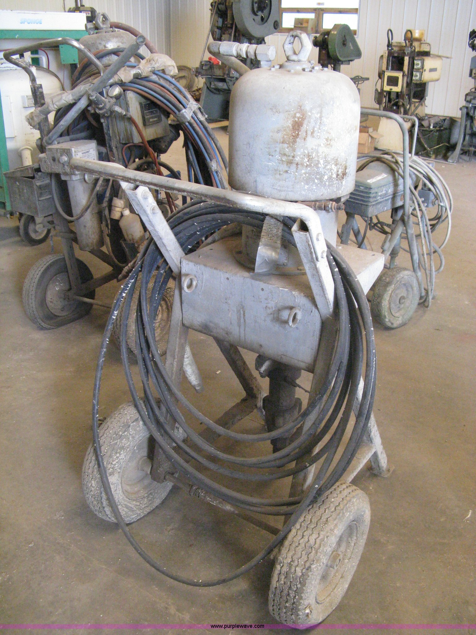 (2) Graco duplex commercial paint sprayers in Wichita, KS Item G9881