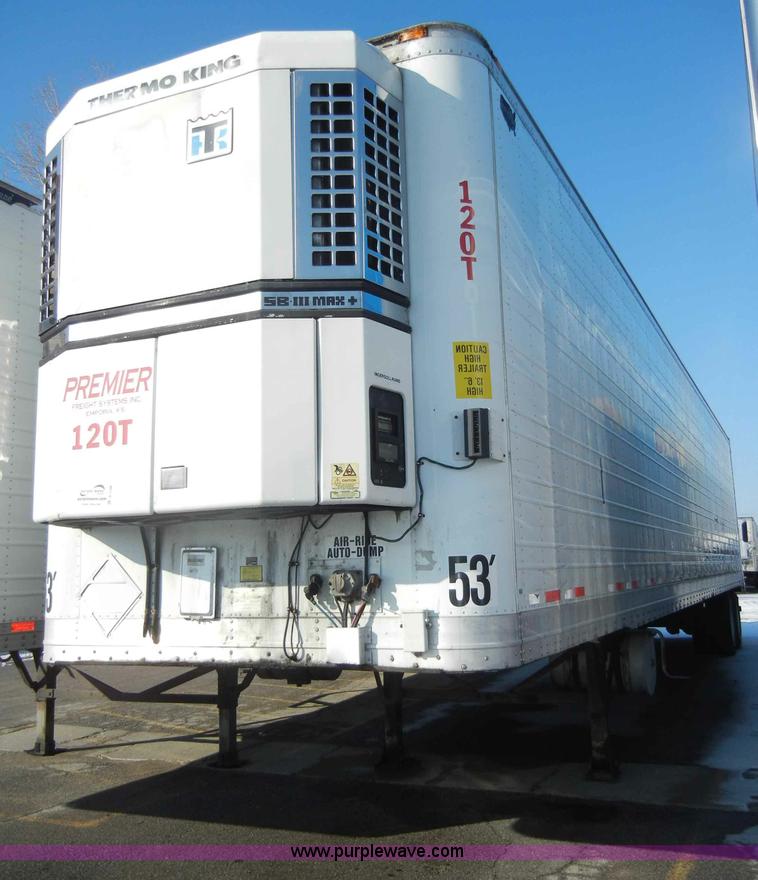 image for item A3486 1999 Wabash 53' reefer trailer