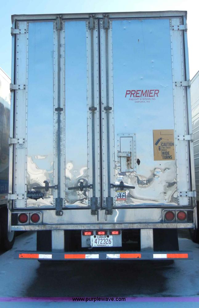 image for item A3486 1999 Wabash 53' reefer trailer