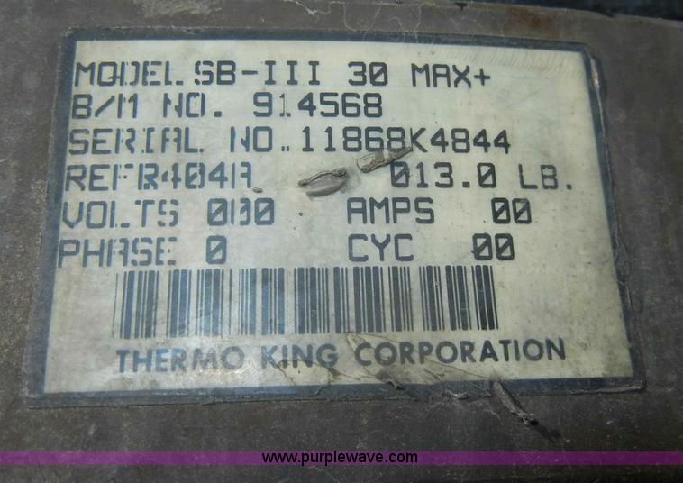 image for item A3486 1999 Wabash 53' reefer trailer