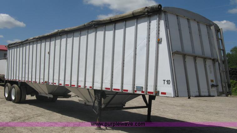 image for item A6321 1992 Merritt hopper bottom trailer