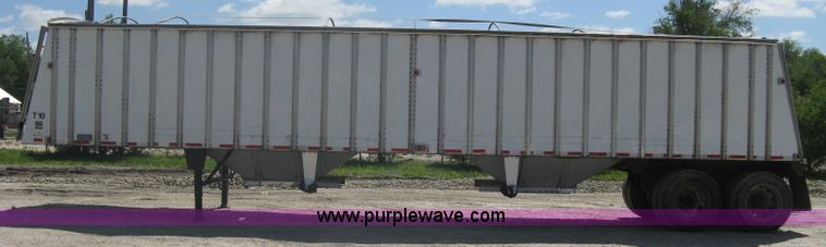 image for item A6321 1992 Merritt hopper bottom trailer