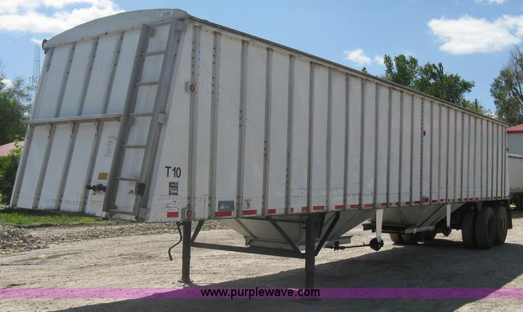 image for item A6321 1992 Merritt hopper bottom trailer