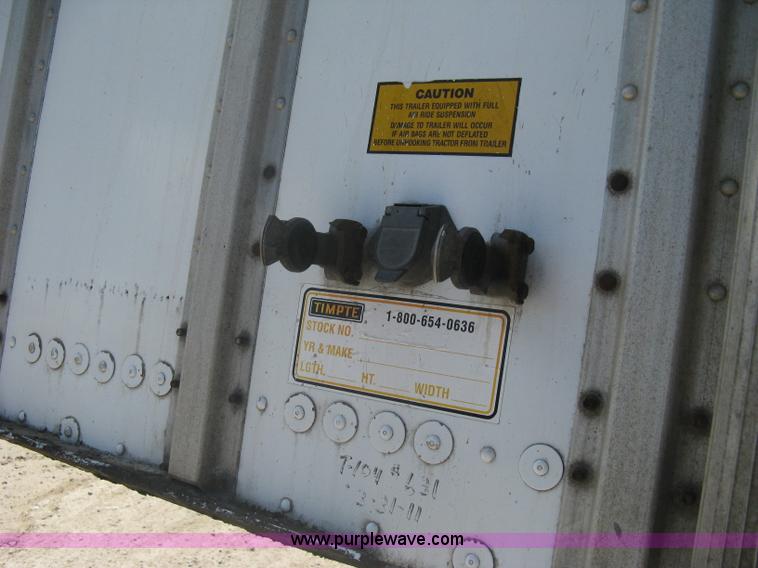 image for item A6321 1992 Merritt hopper bottom trailer