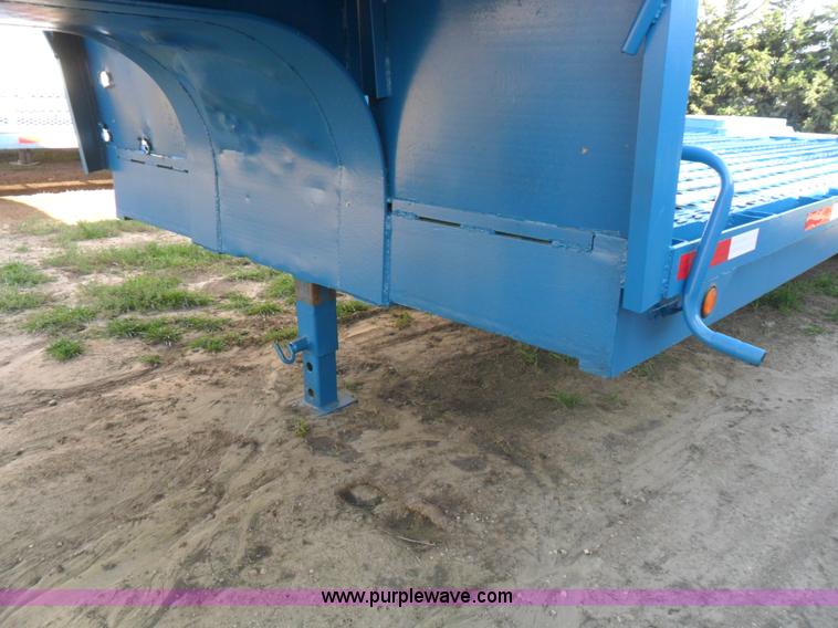 image for item B1195 1953 25 ton drop deck semi trailer