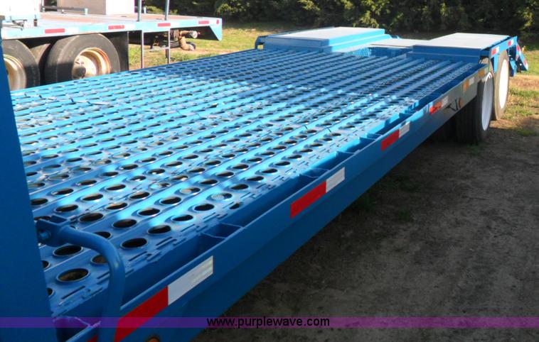 image for item B1195 1953 25 ton drop deck semi trailer