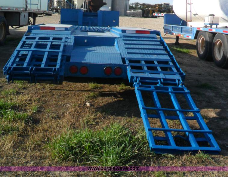 image for item B1195 1953 25 ton drop deck semi trailer