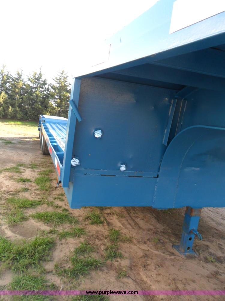 image for item B1195 1953 25 ton drop deck semi trailer