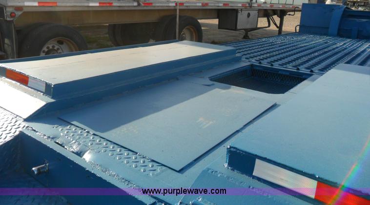 image for item B1195 1953 25 ton drop deck semi trailer