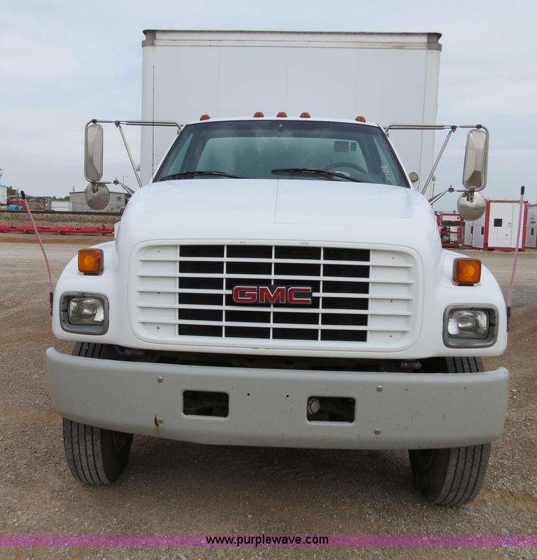 image for item B2280 1999 GMC C6500 refrigerator box truck