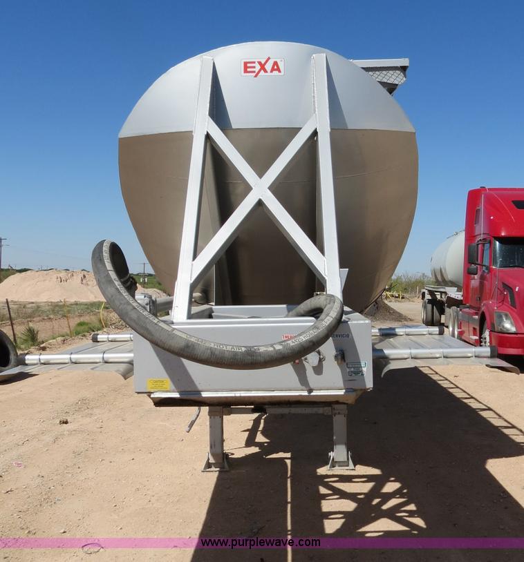 image for item B2297 2011 EXA 42' pneumatic dry bulk trailer