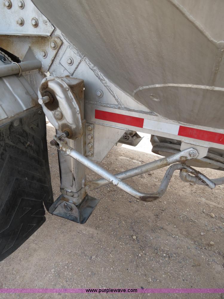 image for item B2352 1974 Fruehauf aluminum pneumatic dry bulk trailer