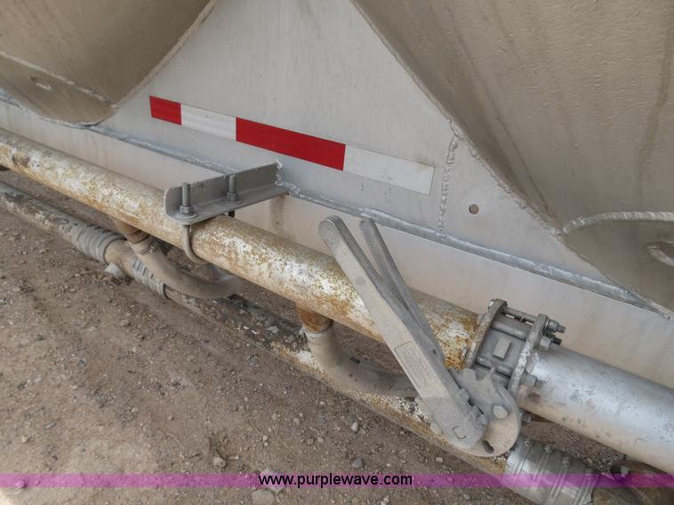 image for item B2352 1974 Fruehauf aluminum pneumatic dry bulk trailer