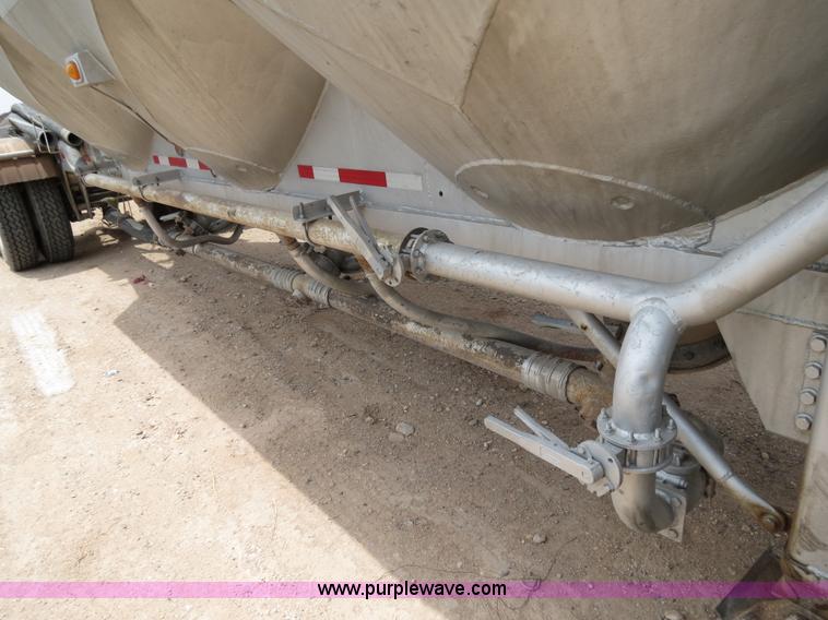 image for item B2352 1974 Fruehauf aluminum pneumatic dry bulk trailer