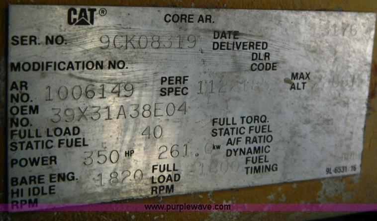 image for item B3654 1994 Kenworth T600 semi truck